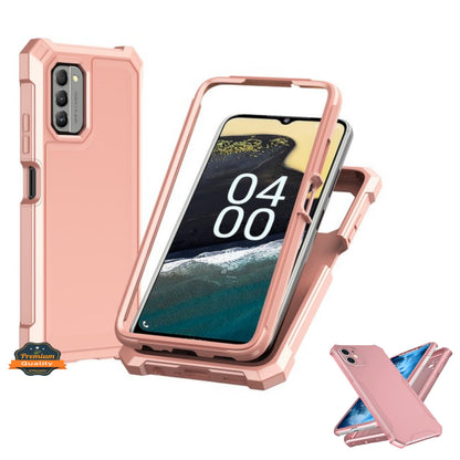 For BLU View 5 Pro (2024) Full-Body Dual Layer Hybrid Case Slim, Drop-Proof TPU Hard PC, Durable Corner Front Bumper Protector Case Cover