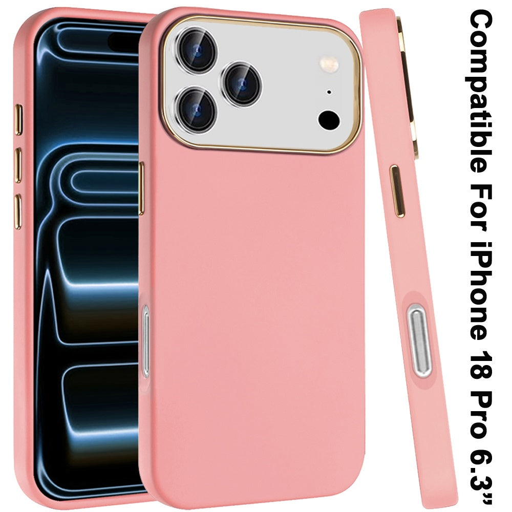 Hybrid Silicone TPU Rubber Chromed Edge TPU Bumper Reinforced Corners Shock Absorbing Protection