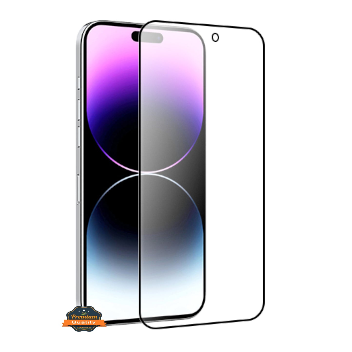 For Apple iPhone 16 Plus (6.7") Anti-Fingerprint Tempered Glass Screen Protector 9H Hardness, HD, Bubble-Free Protector Clear