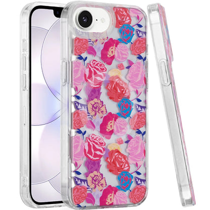 Phone Case for Apple iPhone 17E /16E Stylish Design Shockproof Magnetic TPU IMD Print Rugged Grip Drop Protection Slim Fit Fashion Cover