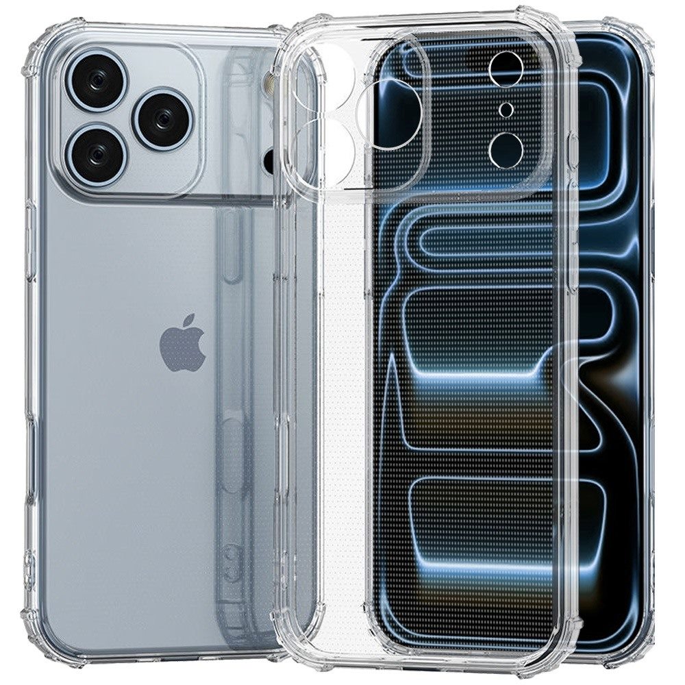 Shockproof Thick Clear TPU Flexible Bumper Impact Resistant Reinforced Edge Protection