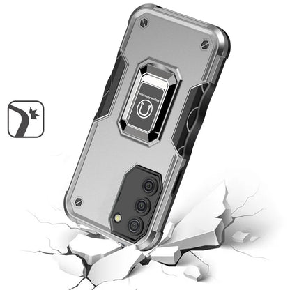 Hybrid Stand Magnetic Ring Holder Kickstand Heavy Duty Rugged Drop Silicone & Hard PC Shockproof