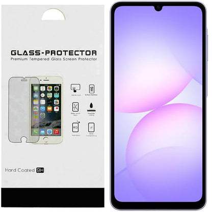 Screen Protector for Samsung Galaxy A08 4G, A07 5G, A07 4G Premium 9H Tempered Glass HD Clear Screen Protector Fingerprint Resistant Durable Screen Guard Clear