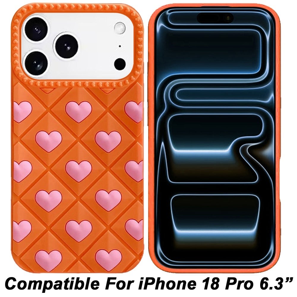 Fashionable Silicone Textured Decorative Design Pattern Protective Rubber TPU Hybrid Protection