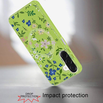 Phone Case for Galaxy A17 5G Stylish Design Shockproof Magnetic Magsafe Compatible TPU IMD Print Rugged Grip Drop Protection Slim Fashion Cover