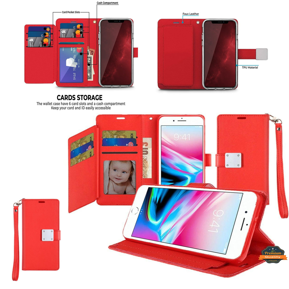 Phone Case for TCL K70 5G Wallet Credit Card Holder Hybrid Slim Protective Dual Function Storage PU Leather Flip Pouch Cover