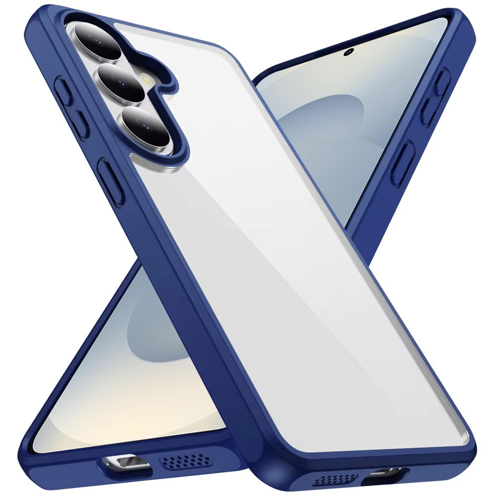 For Samsung Galaxy S26 Hybrid Transparent HQ Slim Shockproof Clear Protective Thick 2.0mm TPU Frame Case Cover