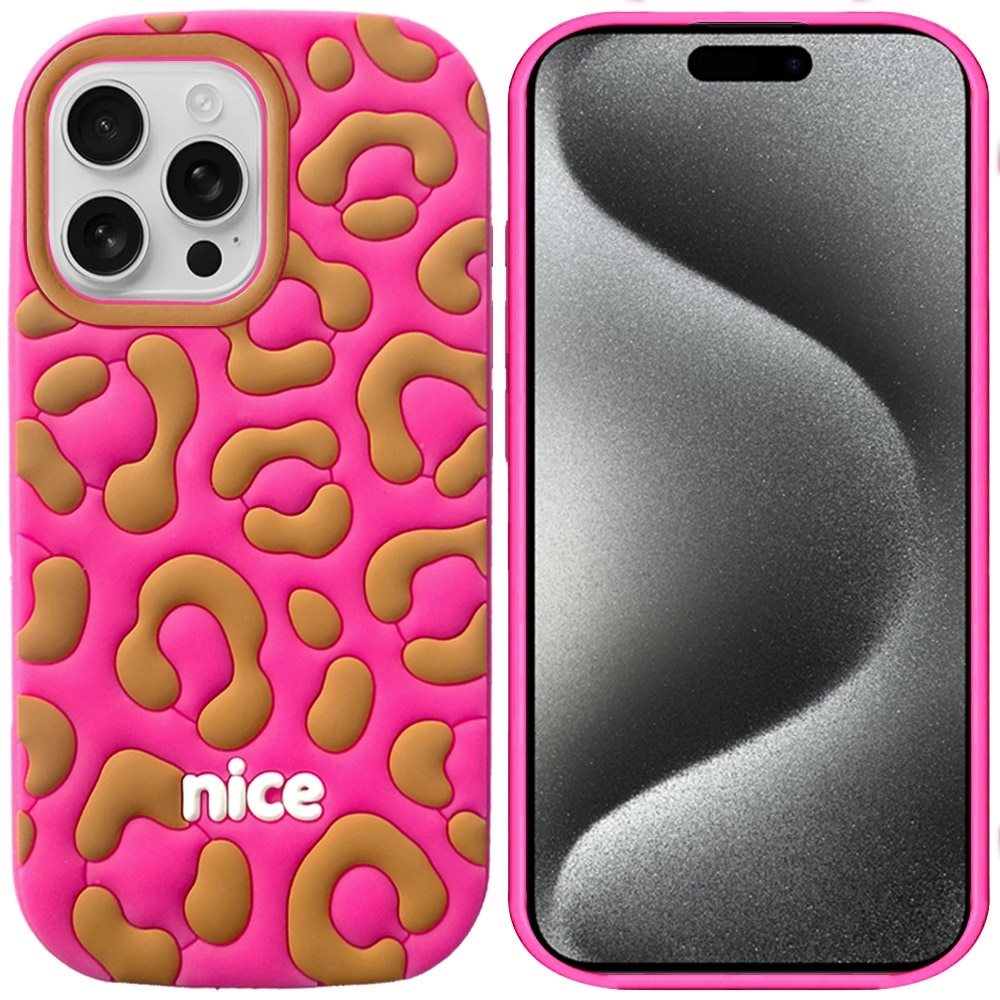 Fashionable Silicone Textured Decorative Design Pattern Protective Rubber TPU Hybrid Protection