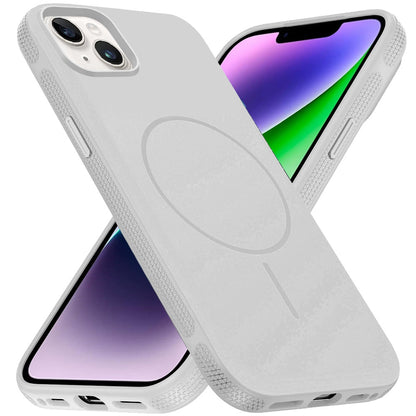 For Apple iPhone 15 Pro Max Super Magnetic Premium Edged Core Matte Thick Hybrid Drop Protection Shockproof Design Case Cover Clear