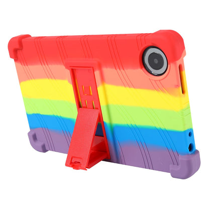 Tablet Case for TCL Tab 8 NXTPAPER Thick Shockproof Silicone Heavy Duty Rugged Hybrid Full Body Drop Protection Detachable Stand Cover
