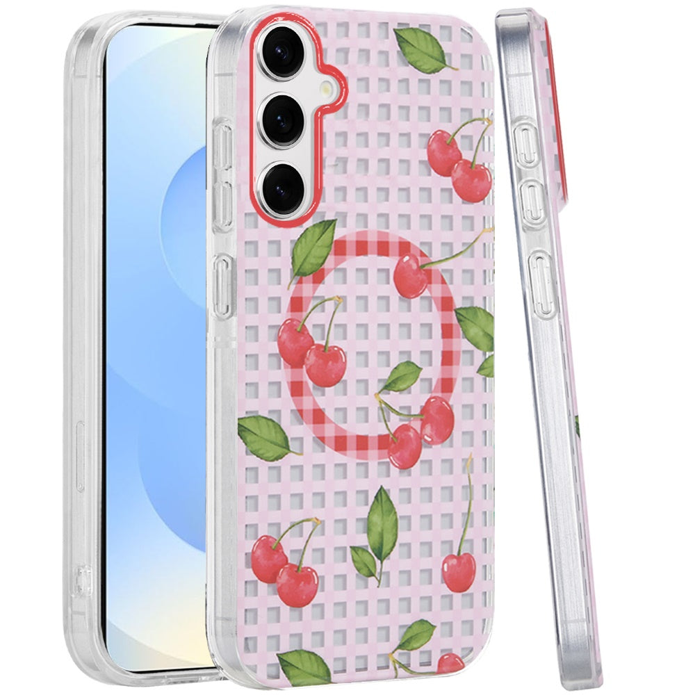 For Samsung Galaxy S24 Fan Edition /Galaxy S24 FE Durable Fashion IMD Printed Design TPU Slim Shockproof Protective Case with Stylish Pattern Case Cover
