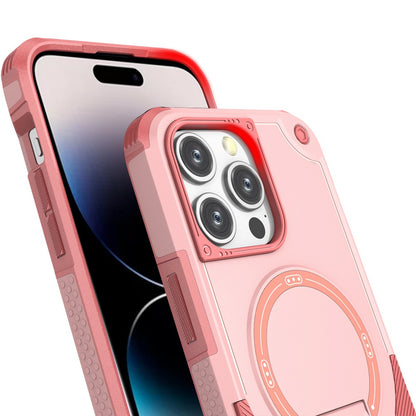 Magnetic Invisible Kickstand Holder with Magsafe, Slim Fit Shockproof Hybrid Military Grade Heavy Duty