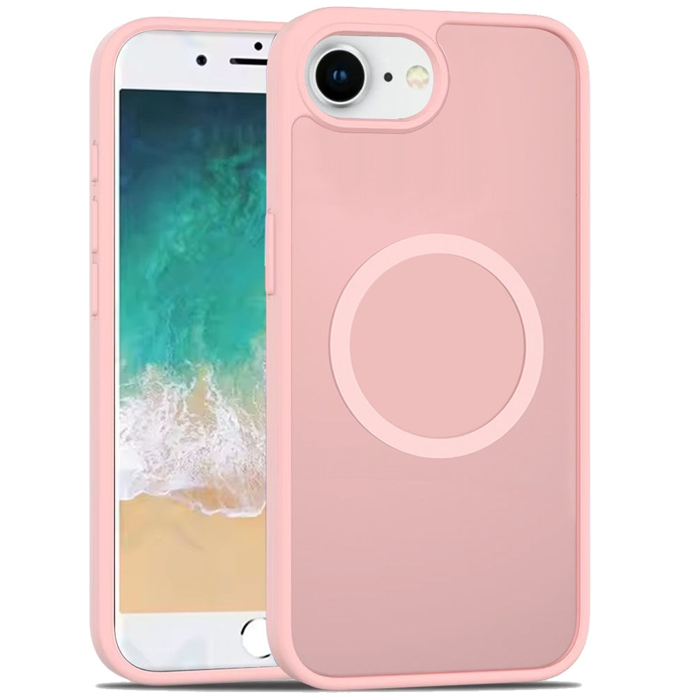 For Apple iPhone 17E /16E MagSafe Compatible Case Hybrid Soft TPU Bumper Hard Translucent Matte Back Slim Shockproof Case Cover