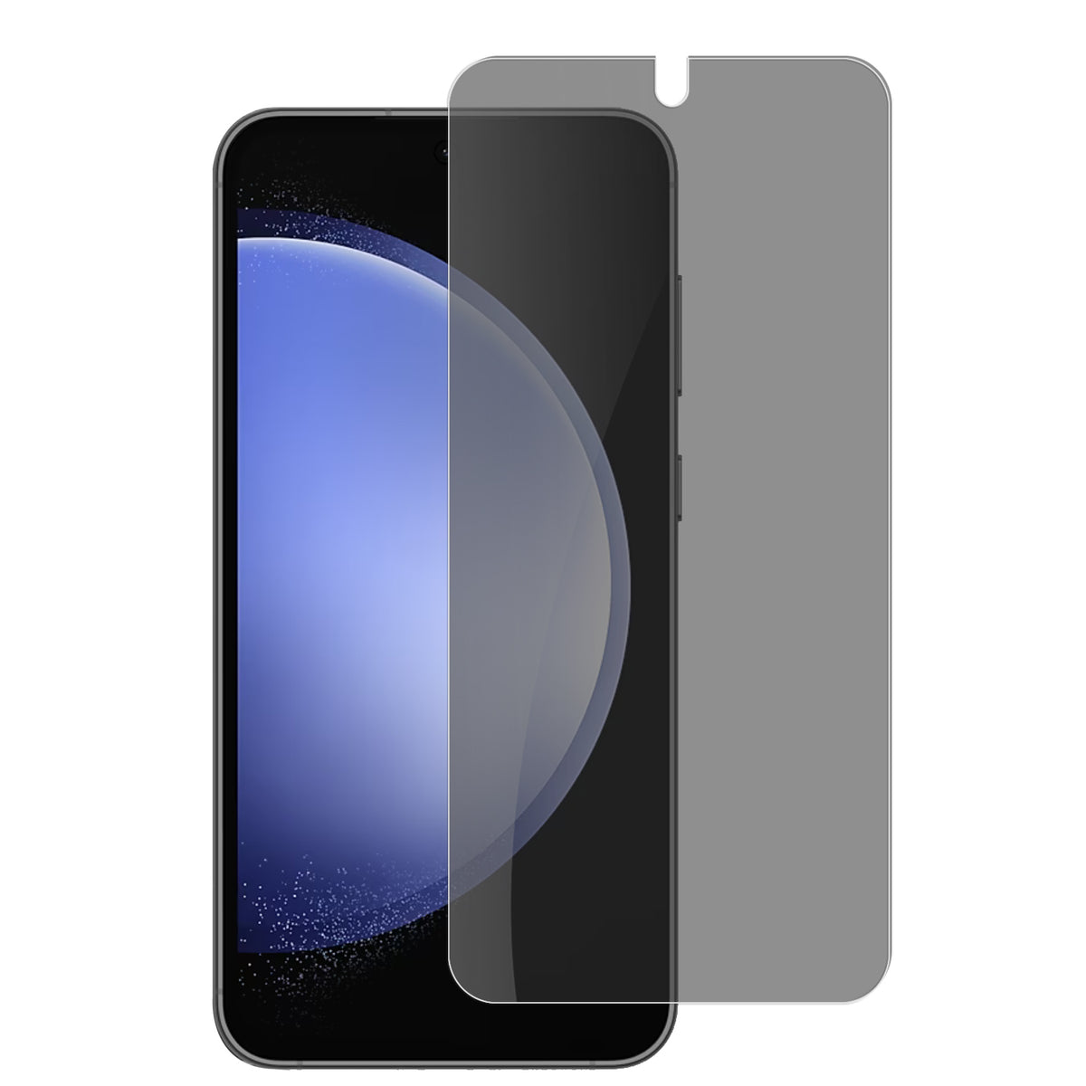 For Samsung Galaxy S23+ Plus Tempered Glass Privacy Screen Protector, Anti-Spy, Scratch Resistant, 9H Hardness, Anti-Fingerprint, Easy to Install Protector Black