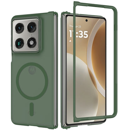 Phone Case for Motorola Razr Fold 2026 Magnetic Circle Matte Hybrid Shockproof Smooth Grip Durable Camera Protection Soft Touch TPU Armor Cover