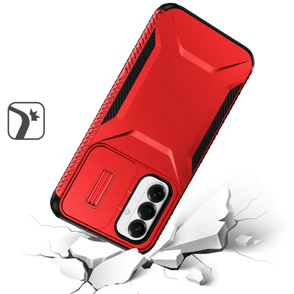 Phone Case for Samsung Galaxy S26 FE /Fan Edition Shockproof Hybrid Rugged Grip Camera Window Guard Window Protective Heavy Duty Slim Textured Design Cover