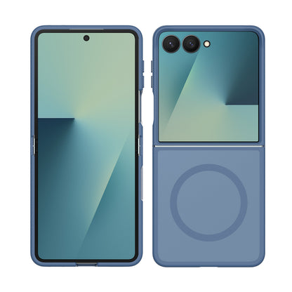 Phone Case for Samsung Galaxy Z Flip 8 Magnetic Matte Hybrid Shockproof Smooth Grip Durable Camera Protection Anti-Slip Soft Touch TPU Armor Cover