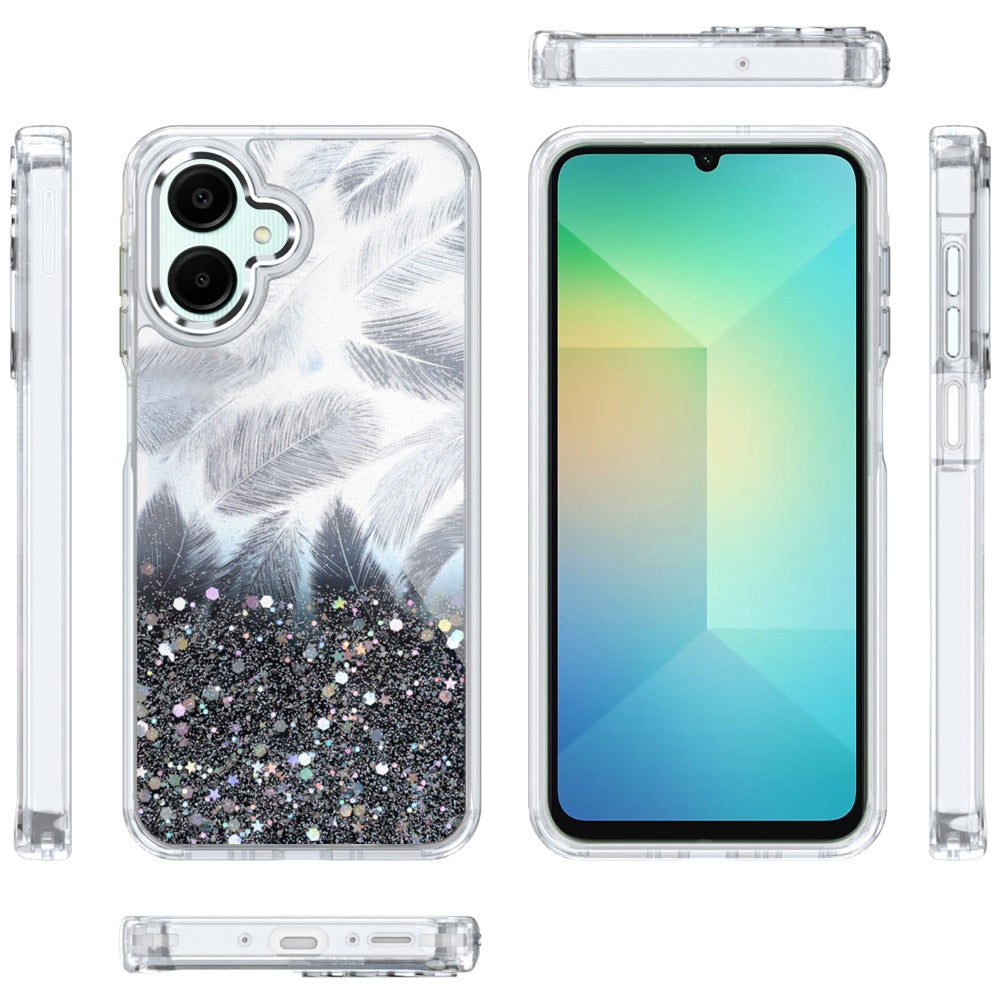 For Motorola Edge 2025 Fashion Epoxy Glitter Shimmer Design, Hybrid Shockproof TPU, Stylish Sparkle Slim TPU Protective Case Cover