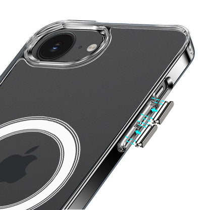 For Apple iPhone 17E /16E Clear Magnetic Case with Built-in Magnets Compatible with MagSafe Slim Soft TPU Bumper Case Cover Clear
