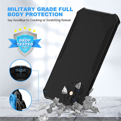 For Cloud Mobile Stratus C8 Full-Body Dual Layer Hybrid Case Slim, Drop-Proof TPU Hard PC, Durable Corner Front Bumper Protector Case Cover