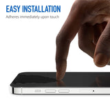For Apple iPhone 15 Plus (6.7") Privacy Screen Protector Tempered Glass Anti-Spy Anti-Peek 9H Hardness Black Phone Case Cover