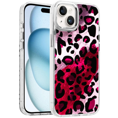 For Apple iPhone 15 Fashion Beautiful Epoxy Design Hybrid Fashion Stylish TPU Protective, Shockproof Hybrid PC Case Cover