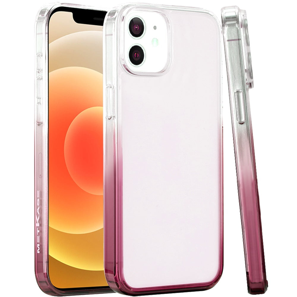 For Apple iPhone 16 Pro Max (6.9") Premium Gradiant Space Two Tone Hybrid TPU Magnetic [Compatible with Magsafe] Shockproof Case Cover
