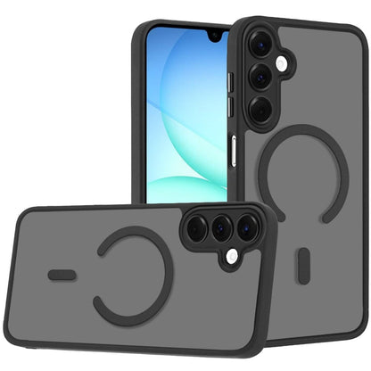 Matte Frosted Magnetic Back Hybrid Hard PC Soft TPU Camera Protection Slim Shock Absorbing Anti Fingerprint