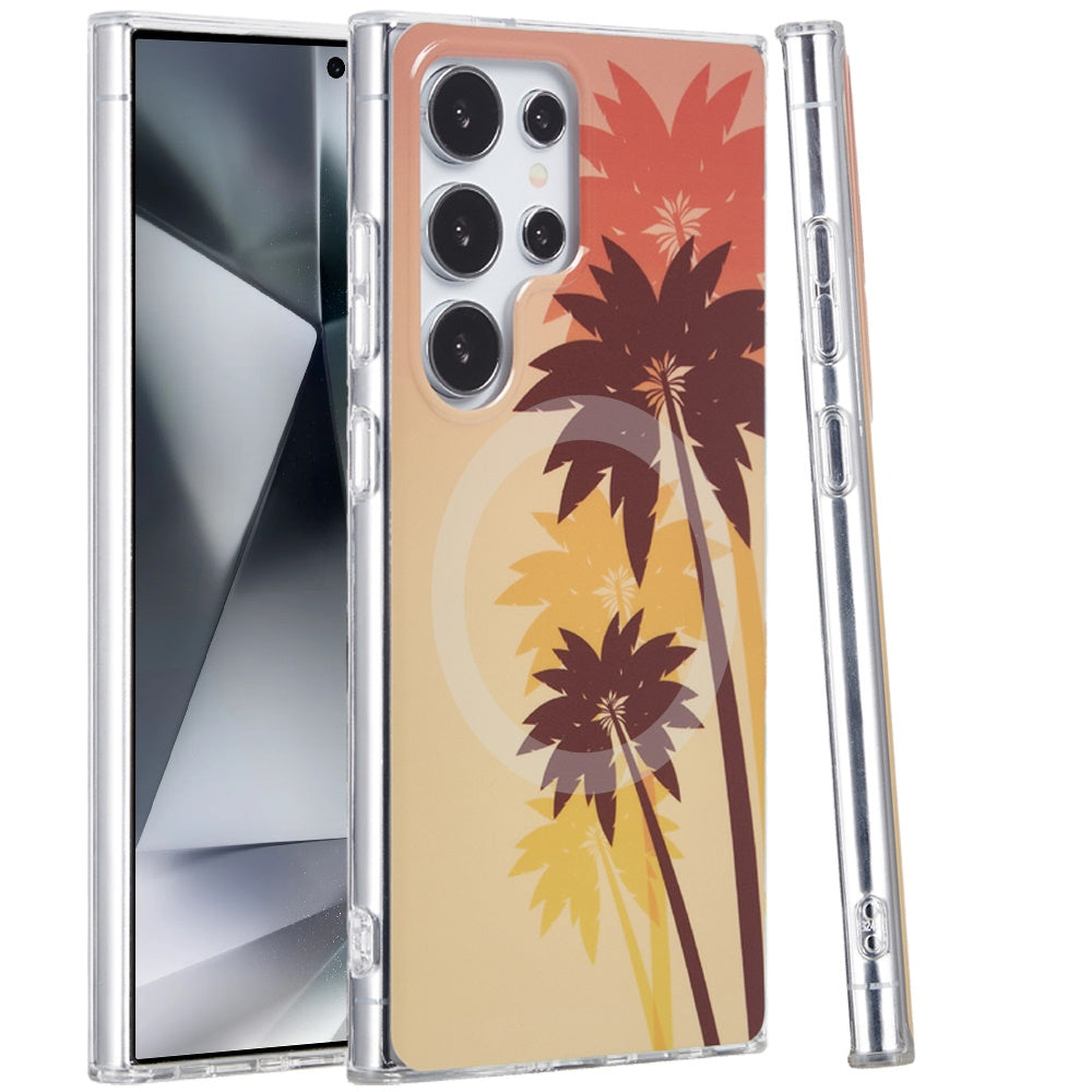 For Samsung Galaxy S24 Ultra Durable Fashion IMD Printed Design TPU Slim Shockproof Protective Case with Stylish Pattern Case Cover
