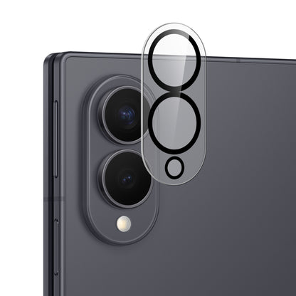Camera Lens Protector for Samsung Galaxy Z Fold 8 Camera Lens Protector Tempered Glass Transaprent Black Edge Case-Friendly Ultra-Thin Clear