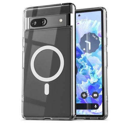 For OnePlus 15R / ACE 6 Hybrid Clear Case Magnetic Back Shockproof Protective Transparent Back, Slim Fit, Wireless Charging Ready Case Cover Clear