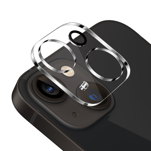 For iPhone 14/13 (6.1") Camera Lens Protector HD Clear Back Camera Protector Tempered Glass, Case Friendly, Ultra-Thin, Easy Installation Case Cover Clear