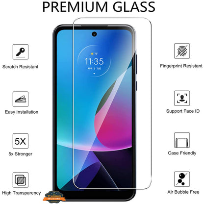 Screen Protector Tempered Glass Premium HD Clear, Case Friendly, 9H Hardness, 3D Touch Accuracy, Anti-Bubble Film Glass