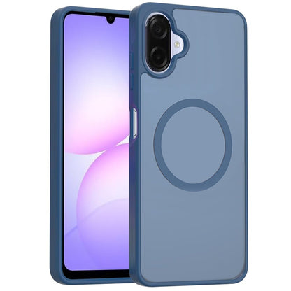 For Samsung Galaxy A07 MagSafe Compatible Case Hybrid Soft TPU Bumper Hard Translucent Matte Back Slim Shockproof Case Cover