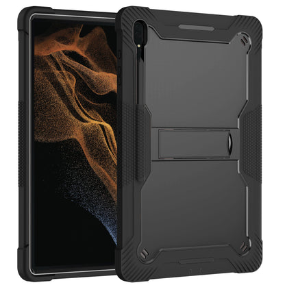 Tablet Case for Samsung Tab S11 Ultra (14.6 inch) Multi Functional 3in1 Kickstand Hand Strap Shoulder Strap Pencil Holder Heavy Duty Shock Absorbing Rugged TPU Cover