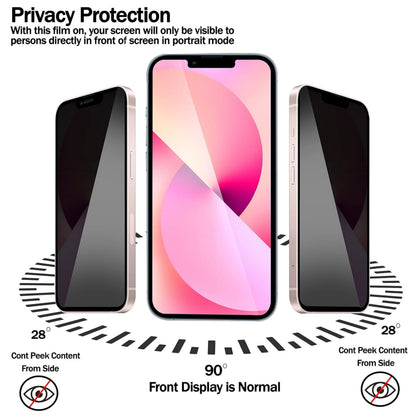 Screen Protector for Samsung Galaxy Z Fold 8 Tempered Glass Screen Protector Privacy Anti-Spy Anti Peeping 9H, Black Screen Guard Easy to Install Black