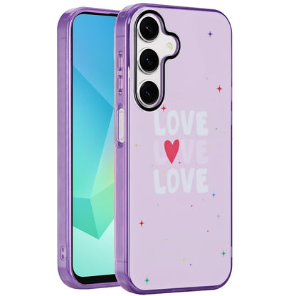 For Apple iPhone 15 Pro Max Fashion Layer Design Slim IMD TPU Protective, Shockproof Hybrid Stylish Durable Hard PC Case Cover