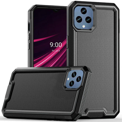 For Samsung Galaxy A36 Tough Modern Fused Hybrid Armor Hard PC TPU Rubber Shockproof Drop Protection Impact Case Cover