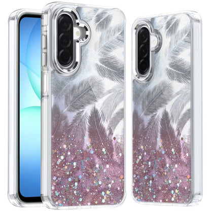 For Samsung Galaxy S25 Fan Edition /Galaxy S25 FE Fashion Epoxy Glitter Shimmer Design, Hybrid Shockproof TPU, Stylish Sparkle Slim TPU Protective Case Cover
