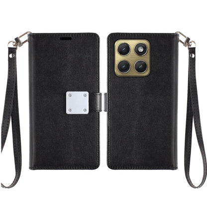 Phone Case for Motorola Edge 2026 Wallet Credit Card Holder Hybrid Slim Protective Dual Function Storage PU Leather Flip Pouch Cover