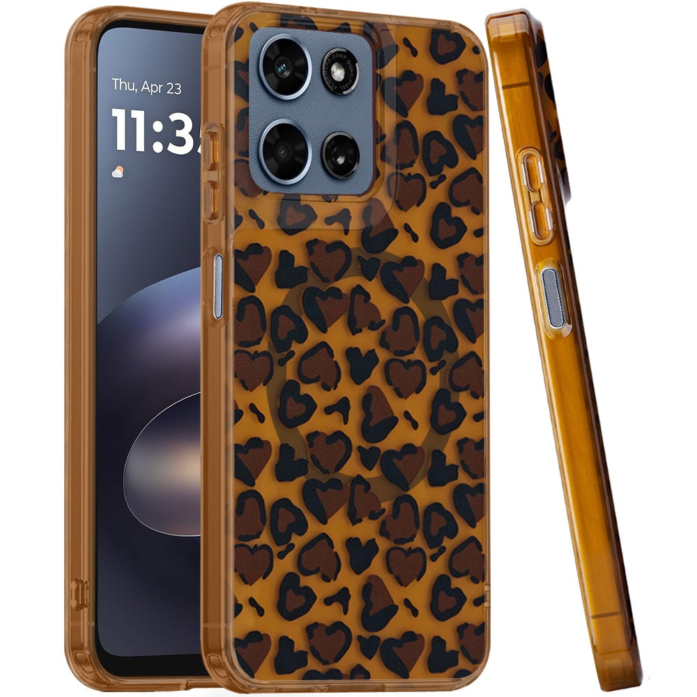 Phone Case for Motorola Moto G Play 5G 2026 Stylish Design Shockproof Magnetic Magsafe Compatible TPU IMD Print Rugged Grip Drop Protection Slim Fashion Cover