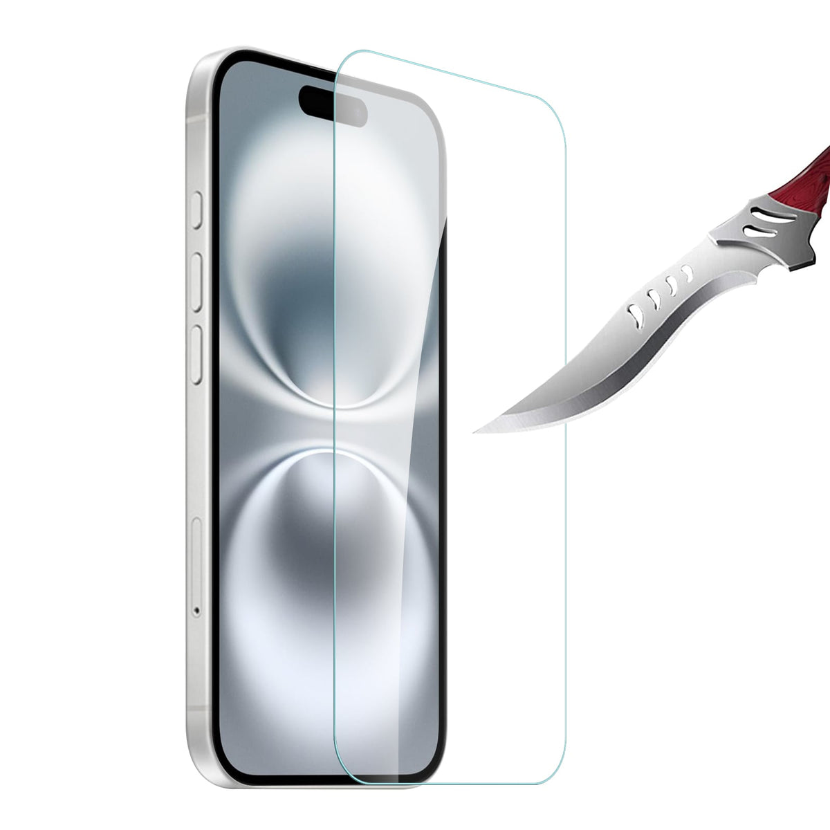 Screen Protector for Apple iPhone 18 / 17 Pro Screen Protector Tempered Glass Film, Scratch Resistant Easy Install for HD Display Protection Clear