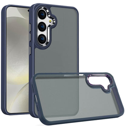 Slim Fit Thin Hybrid,Frosted Matte Polished Acrylic Hard PC with TPU Rubber Frame