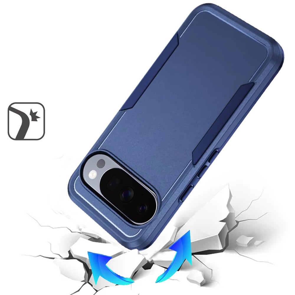 Phone Case for Google Pixel 11 Pro XL Tough Hybrid Shockproof Rugged Dual Layer Durable Impact Resistant Drop Protection Heavy Duty Bumper Cover
