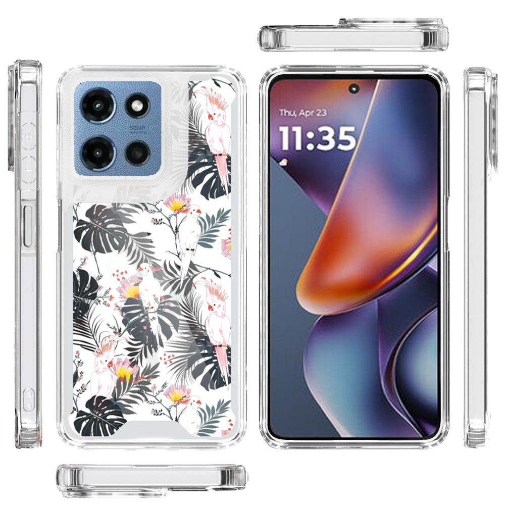 For Motorola Moto G Play 5G 2026 Beautiful TPU Design, Slim Shockproof Soft Cover for Women and Girls, Stylish Protective Case Cover