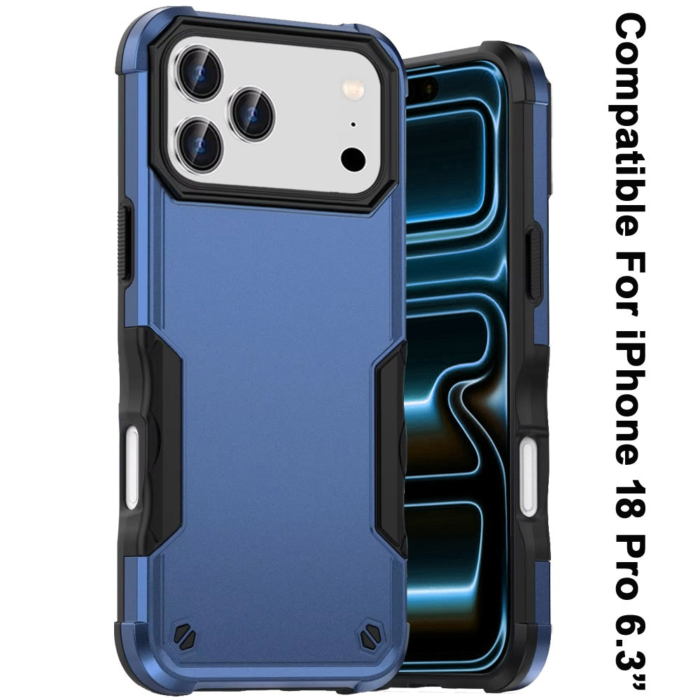 Shockproof Rugged Hybrid TPU Anti-Slip Grip Armor Military Grade Drop Resistant Shock-Absorbing Impact