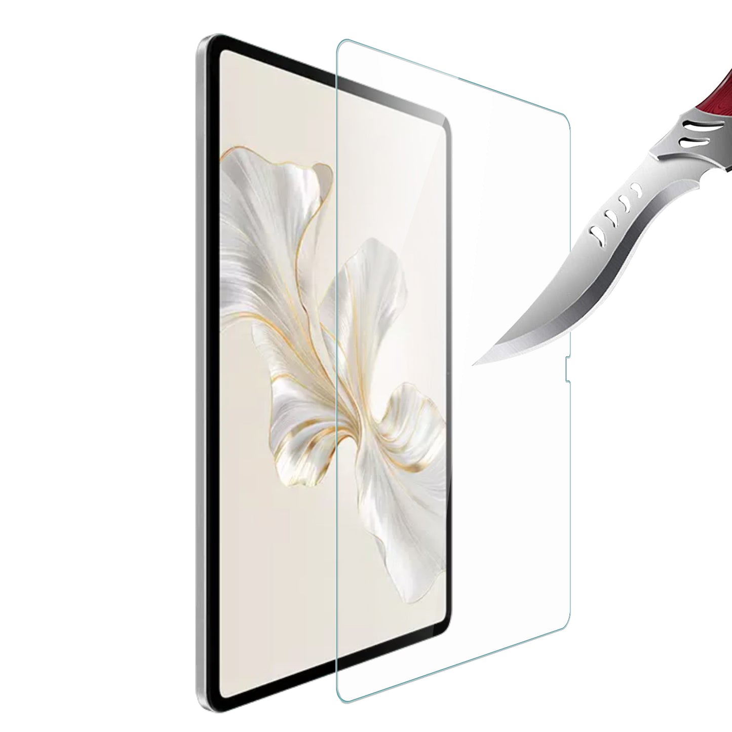 Screen Protector for Boost Celero 5G TAB Premium Tempered Glass Screen Protector HD Clear Scratch Resistant Shatterproof 9H Touch Sensitive Black