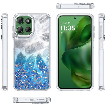 For Motorola Moto G Power 5G 2026 /2025 Fashion Epoxy Glitter Shimmer Design, Hybrid Shockproof TPU, Stylish Sparkle Slim TPU Protective Case Cover