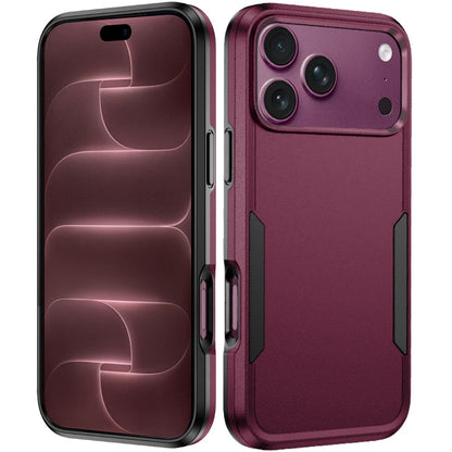 Phone Case for Apple iPhone 18 Pro/ iPhone 17 Pro Tough Hybrid Shockproof Rugged Dual Layer Durable Impact Resistant Drop Protection Heavy Duty Bumper Cover Purple