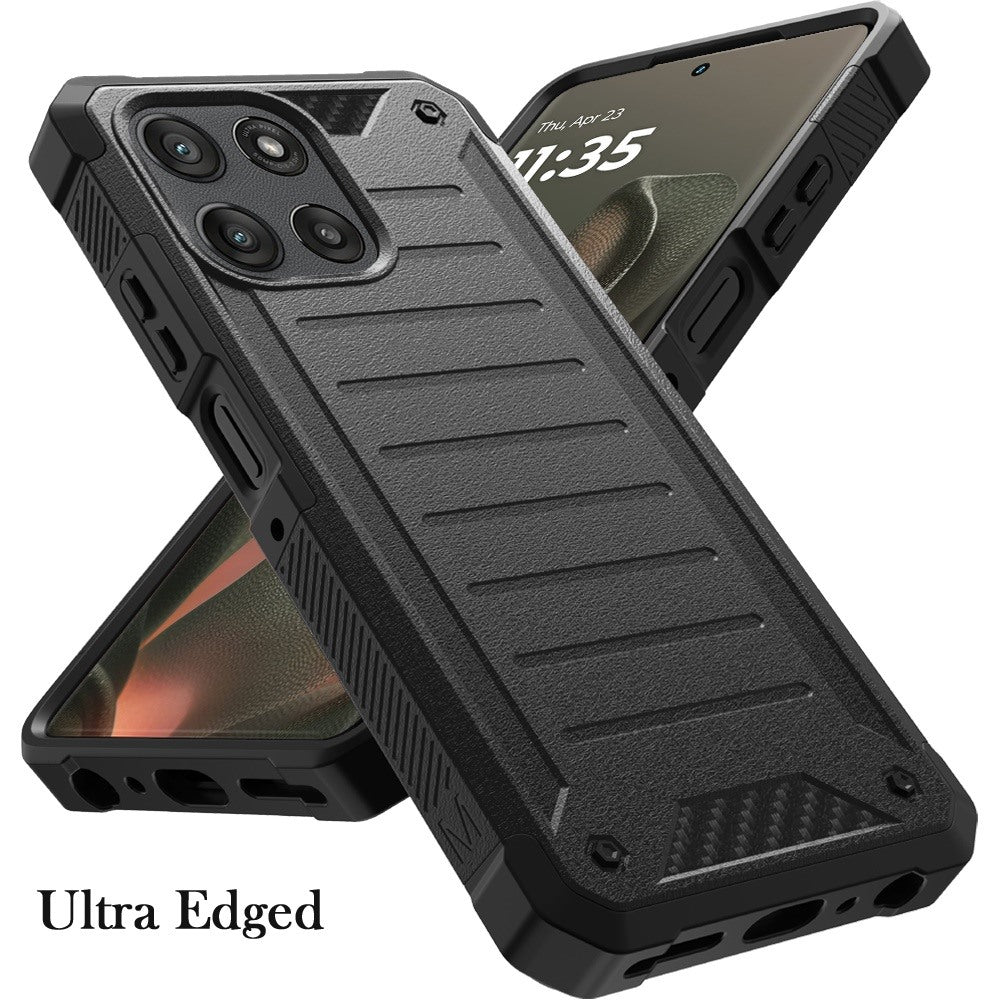 Premium Tough Lined Hybrid Hard PC Soft TPU Dual Layer Rugged Armor Shock Absorbing Reinforced Corners